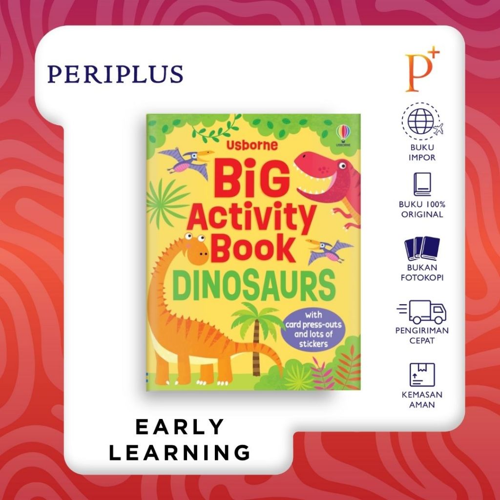 Big Activity Book Dinosaurs - 9781836041177