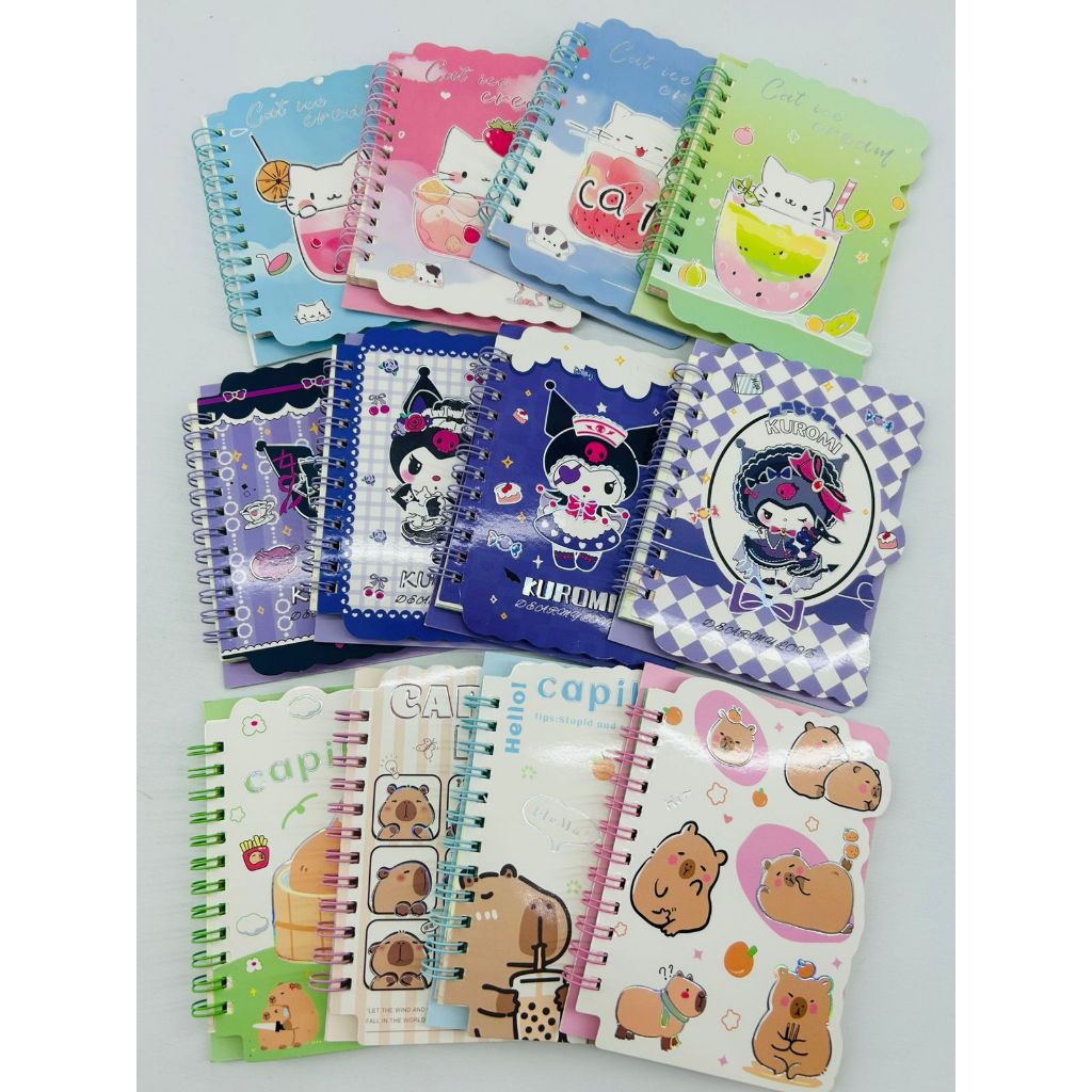 

Notebook Karakter Lucu/Spiral Dairy Simpel Karakter Lucu