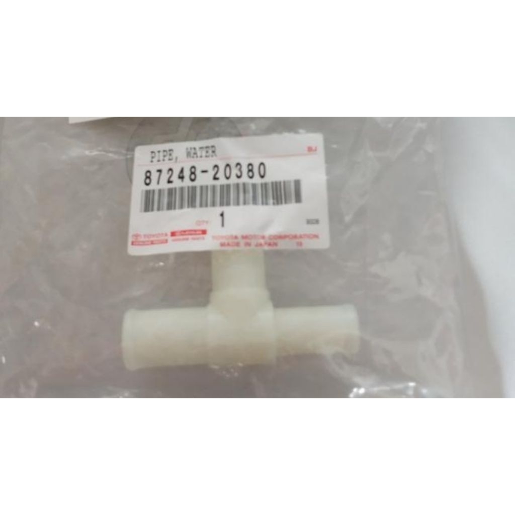 Pipa T Sambungan selang Heater ALPHARD LOBANG BESAR KECIL ORIGINAL