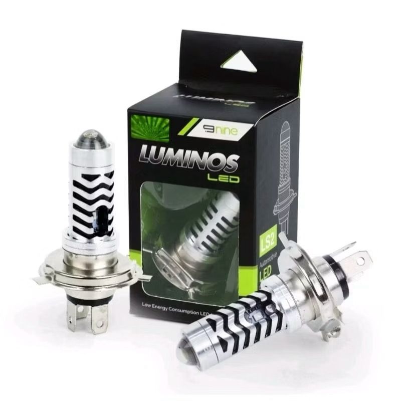 Lampu Led Depan H4 MX King Vixion Scoopy Verza Byson LS2 Luximos 9Nine Laser HS1 Putih Kuning