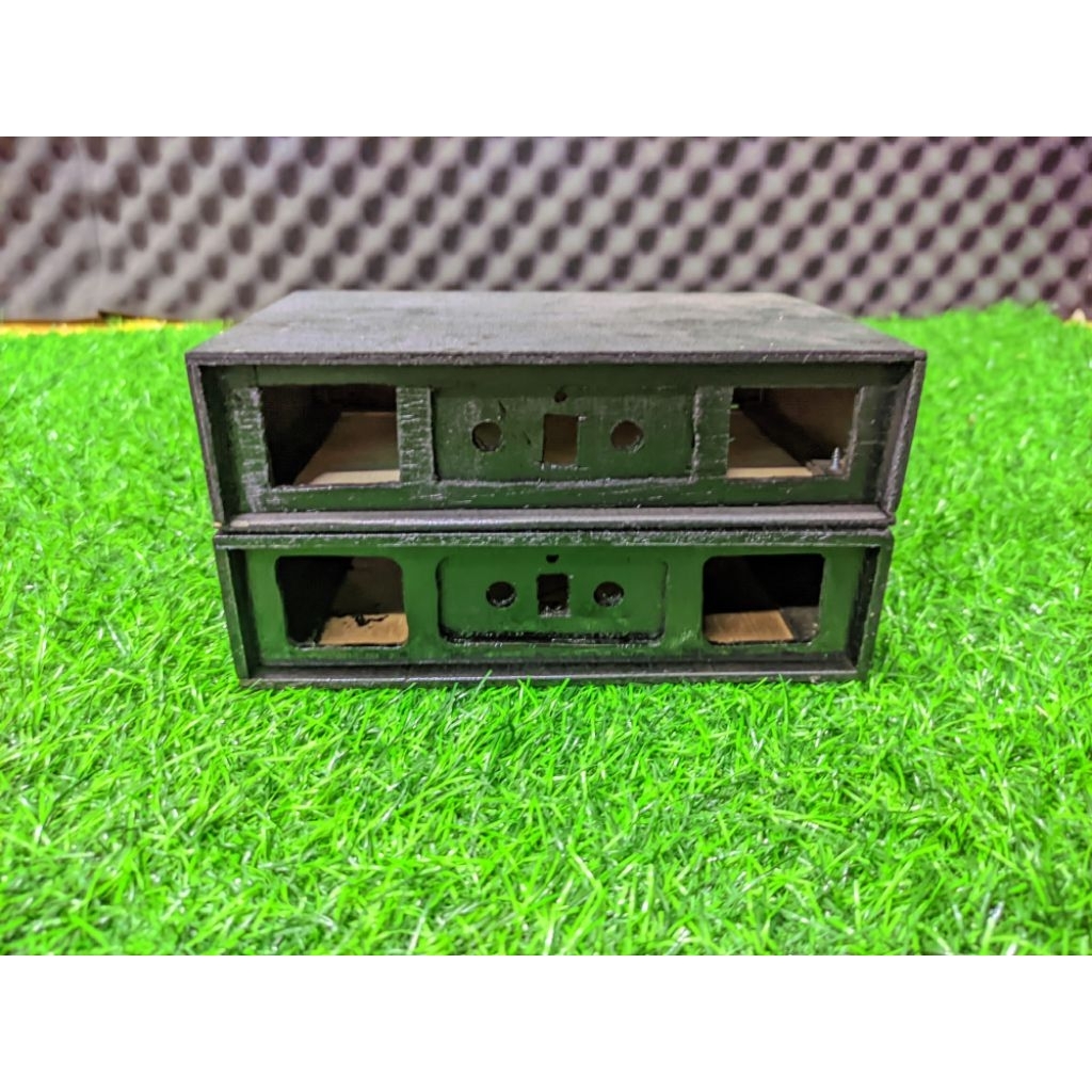 Box wadah power 2ch Jowo untuk ClassD p18cm