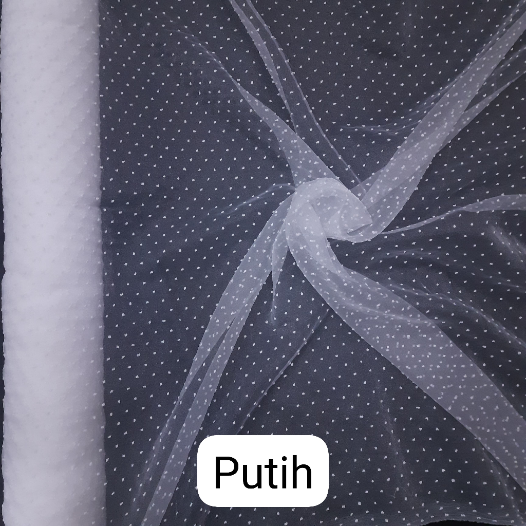 Organdy Dot / Organza Dot / Organdy Bintik / Organza Bintik