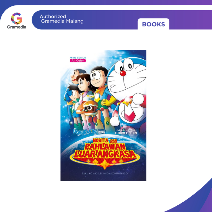 Gramedia Malang - Doraemon Movie: Nobita dan Pahlawan Luar Angkasa