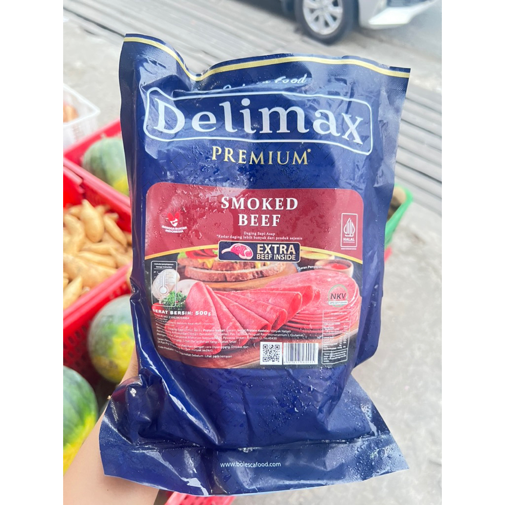 

Delimax Smoked Beef Premium 500gr
