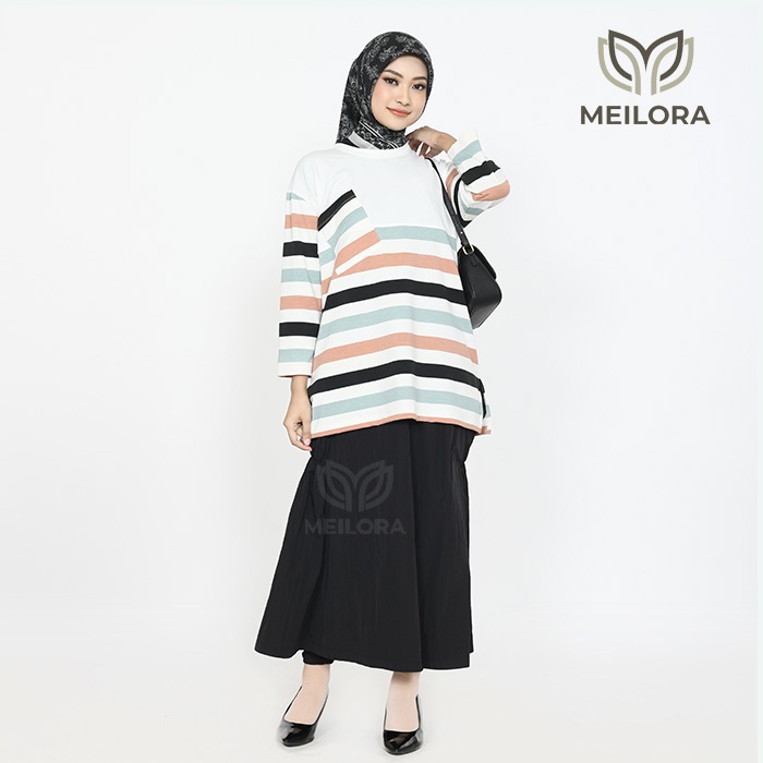 ROK WANITA PARASUT + CARGO CORA HITAM + ROK MUSLIMAH – MEILORA – CORA MAXI SAKU