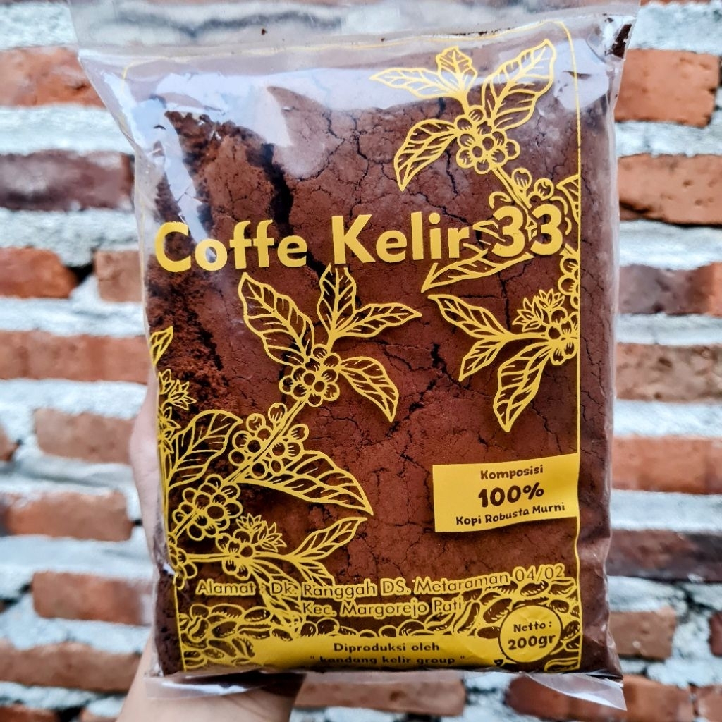 

kopi hitam 100% murni