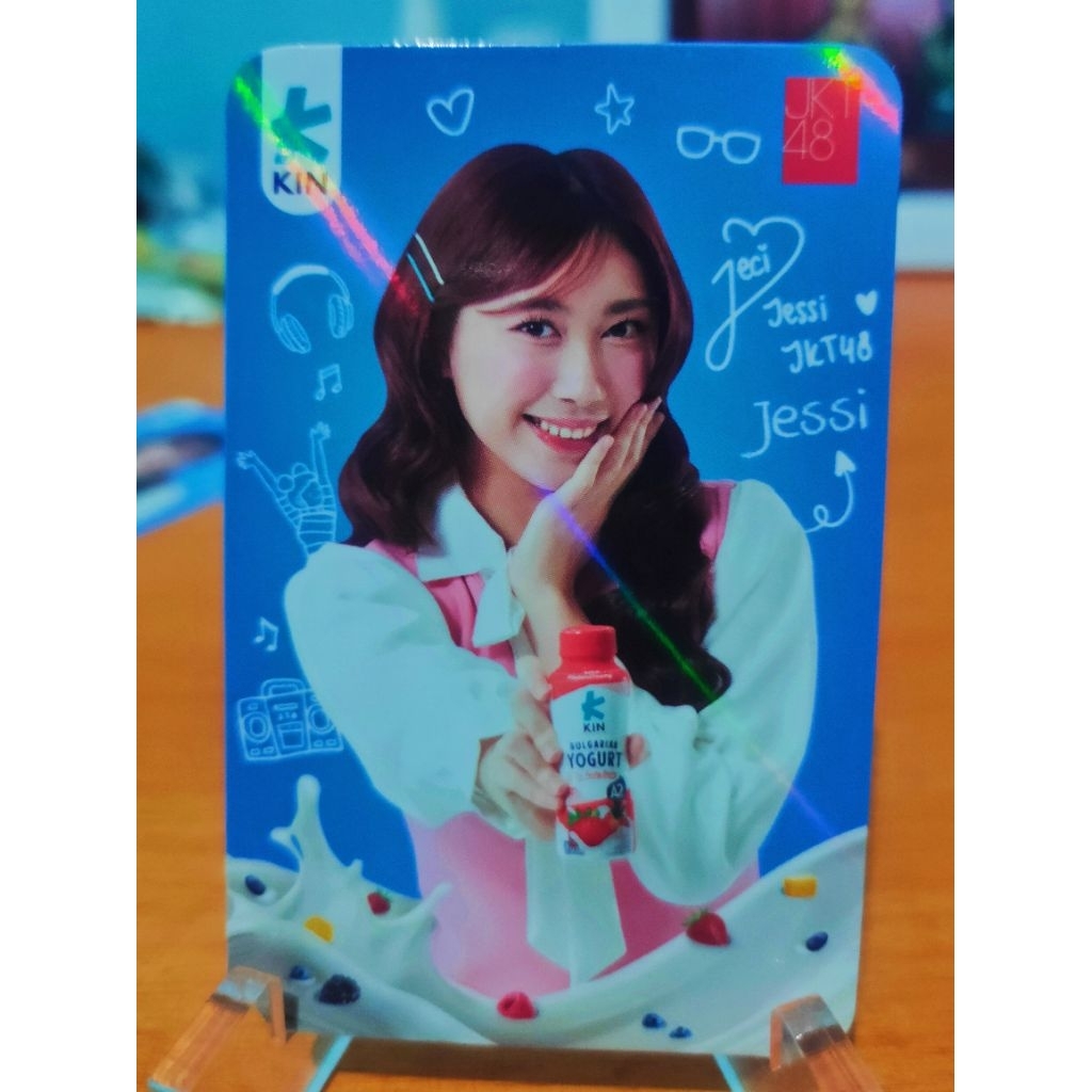 photocard kin x JKT48 Jessica Candra