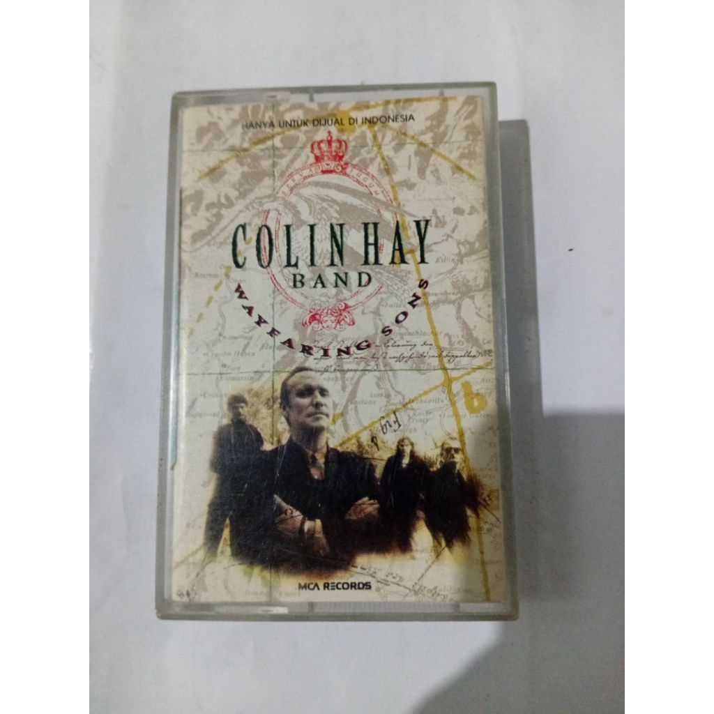 kaset pita Colin Hay. ex vokalis Men at work. produksi 1990. genre rock. country. pop