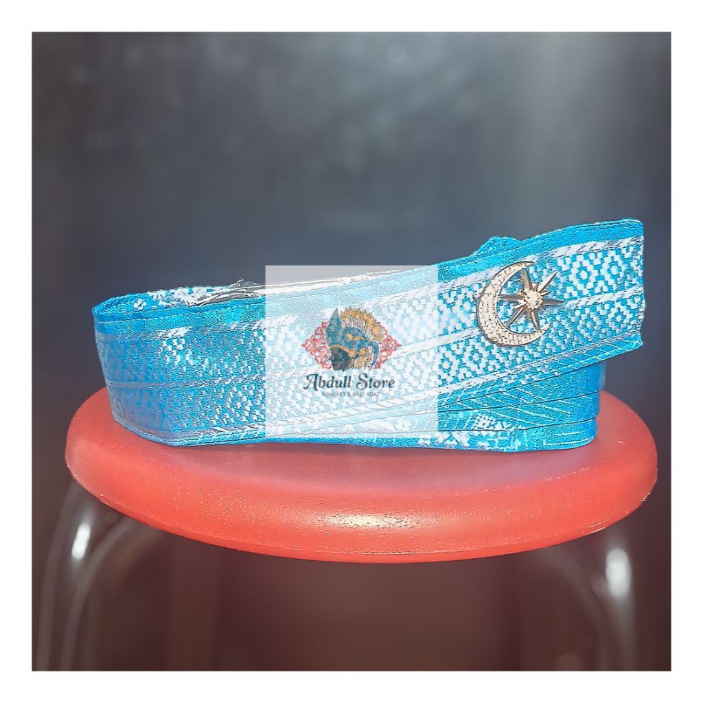 (DEWASA) TANJAK MELAYU BAHAN FULL SONGKET MODEL OMBAK PASANG / TANJAK MELAYU MALAYSIA+BROS