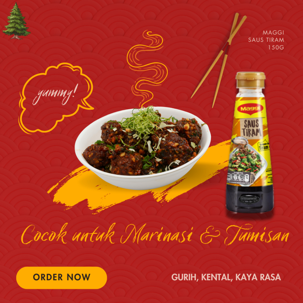 

MAGGI Saus Tiram 150 gram Halal BPOM – Cocok untuk Marinasi & Tumisan