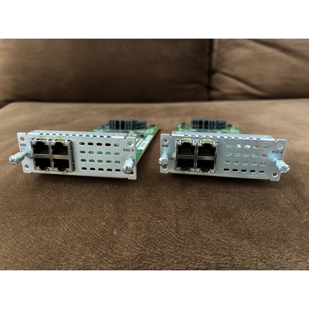 Cisco NIM-ES2-4 ISR 4000 4200 4300 4400 4221 4321 4331 4351 4431 4451 Series Module 4-Port Gigabit E