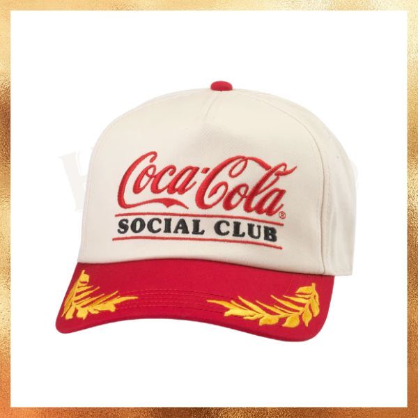 Topi American Needle Coca Cola Social Club Collab Hat Original