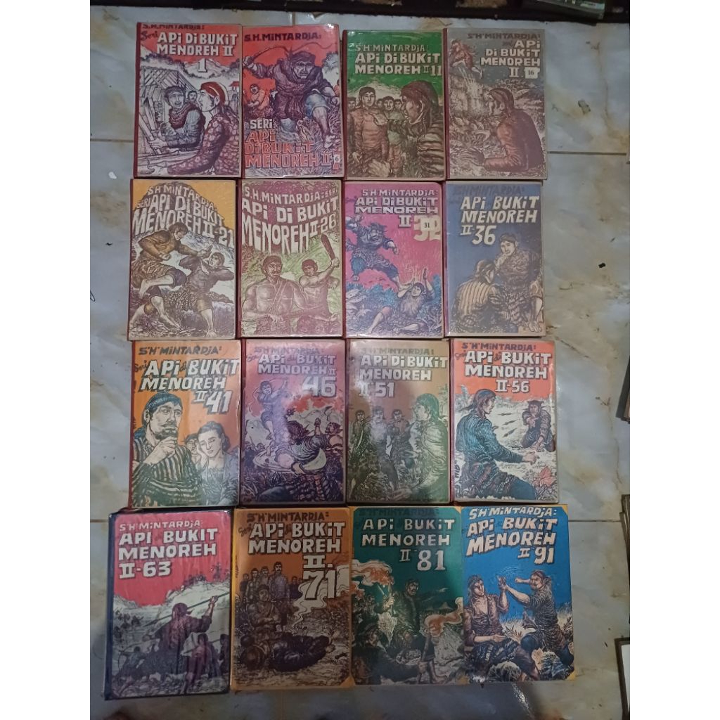 buku api dibukit menoreh jilid 2 , vol 1-100