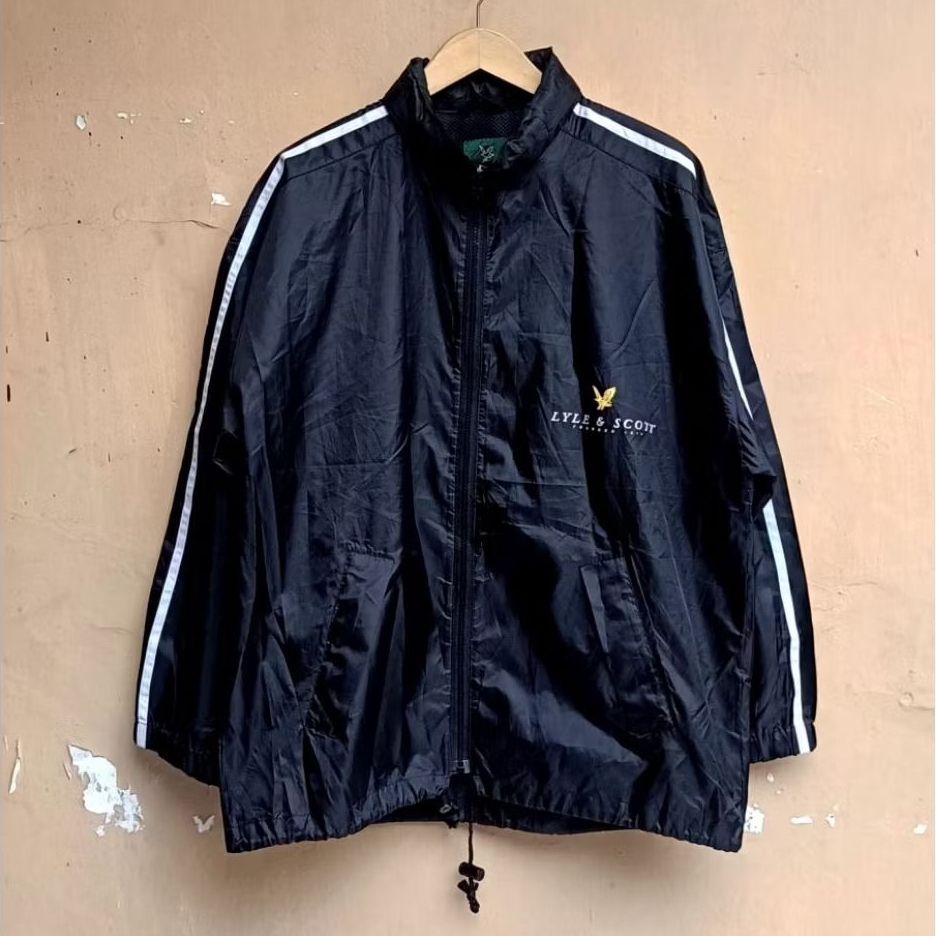 Windbreaker jacket Lyle & scott casual vintage
