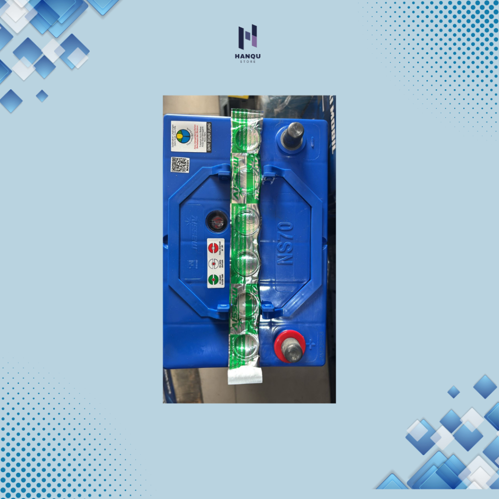 Aki massiv xp ns70 12v 65ah basah