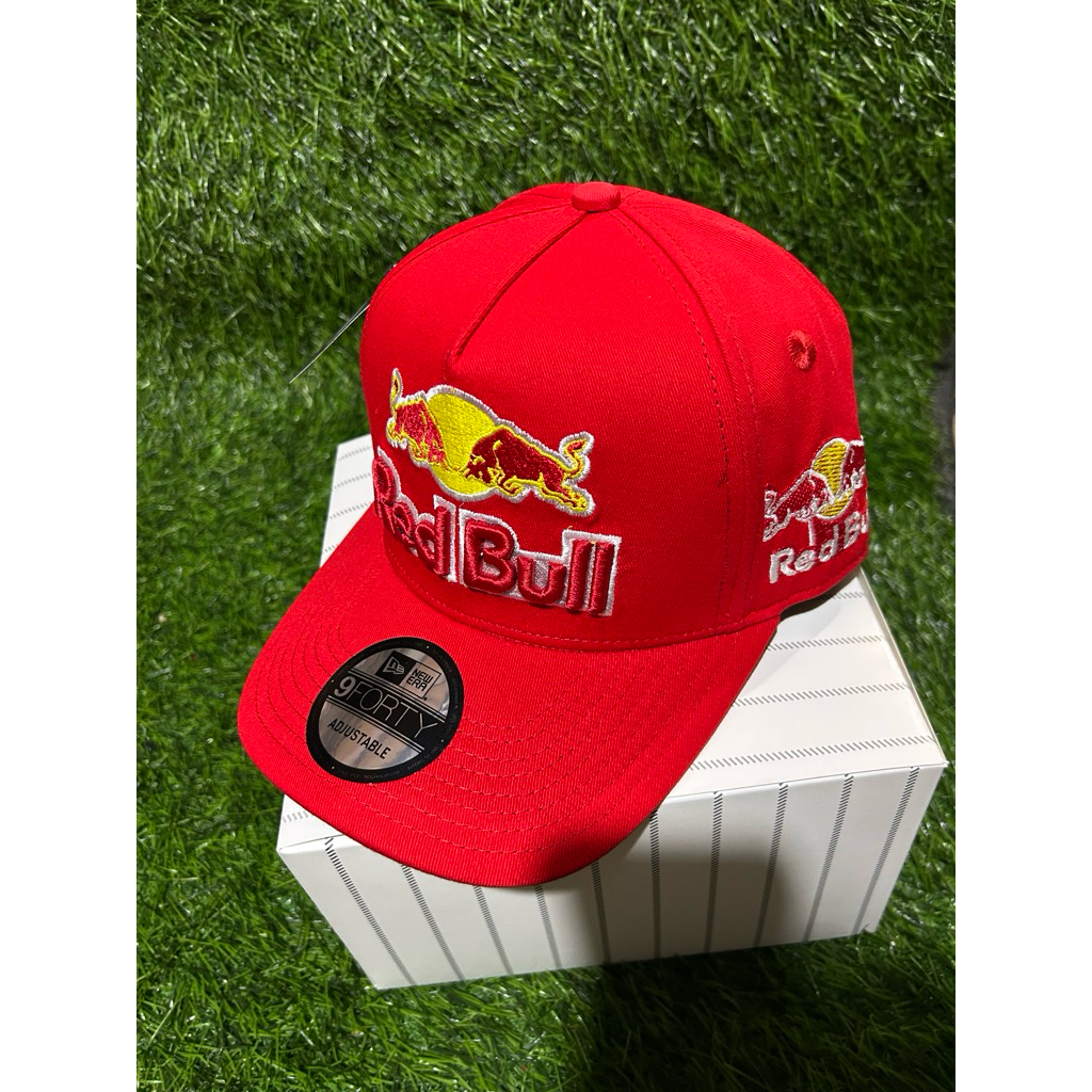 Topi Logo Red Bull bordir X new era