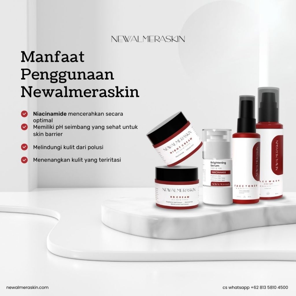 PAKET Cream New Almera Skin Plus Brightening Serum 15M New Almera Skin