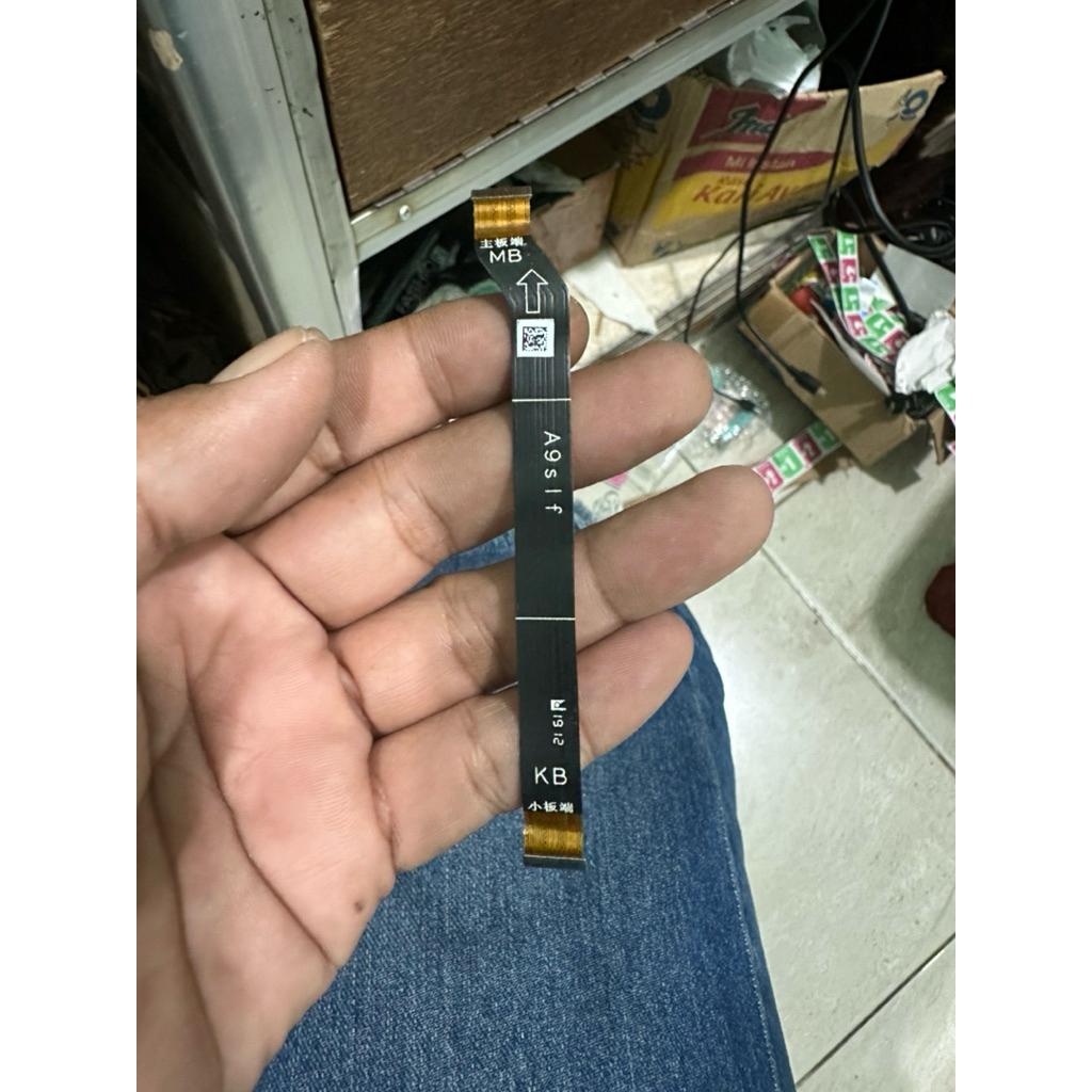 FLEKSIBLE FLEXIBLE PENGHUBUNG KONEKTOR CAS CHARGER REALME 3 ORIGINAL COPOTAN