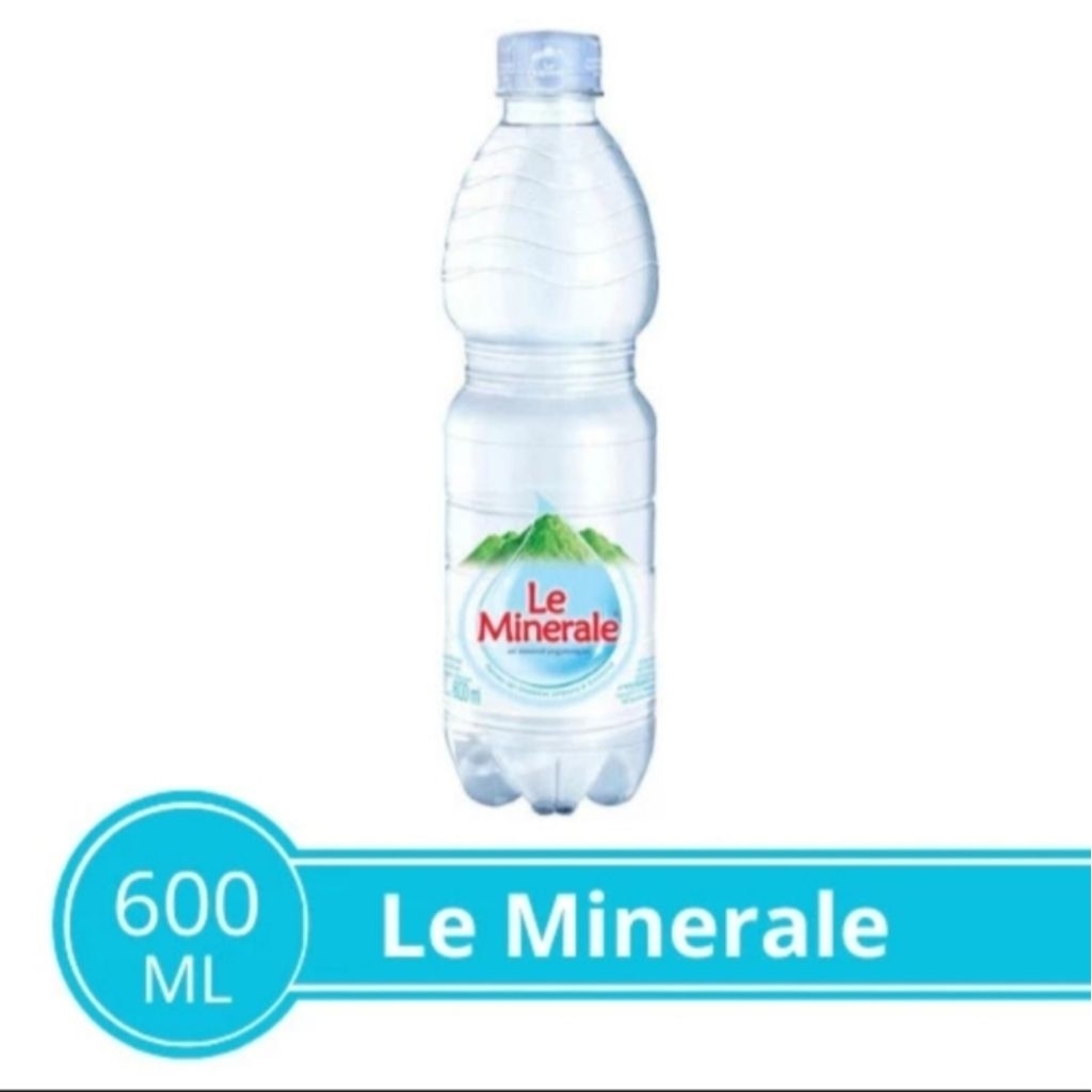 

Le mineral air mineral botol 600ml 1pc