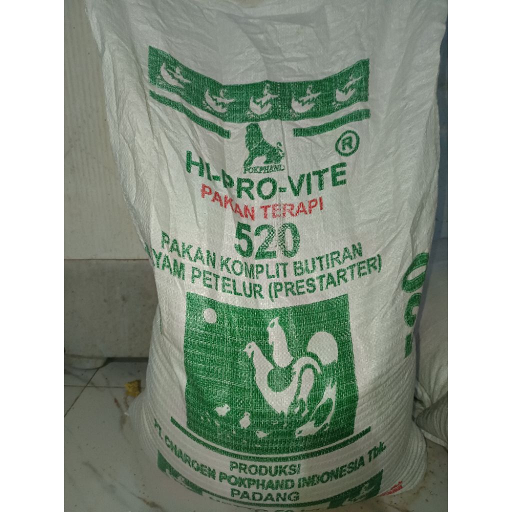 HI-PRO-VITE 520 repeck 1kg (Pakan PreStarter ayam petelur)