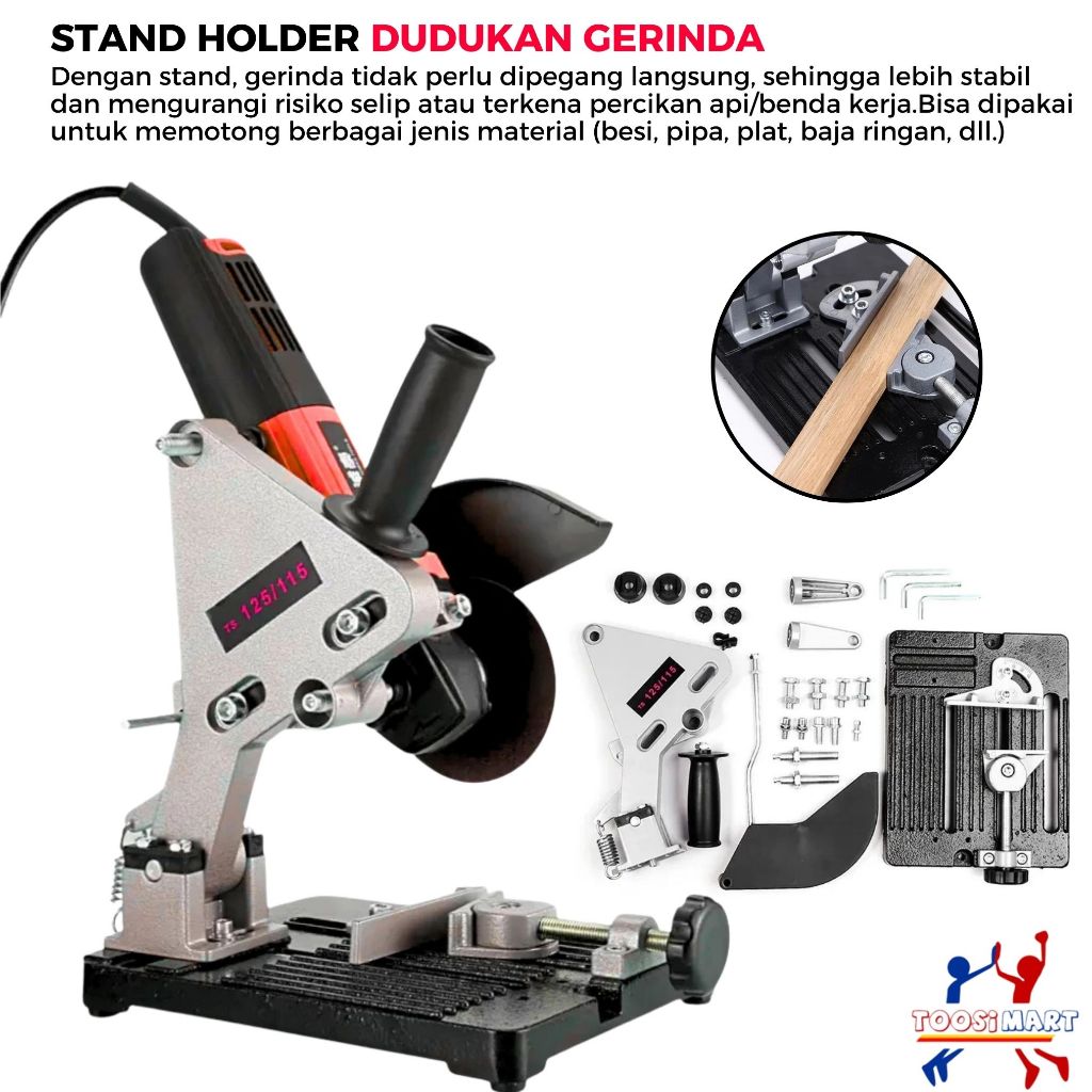 Stand Dudukan Gerinda Tangan / Stand Dudukan Gerinda Potong Angle Stand Grinder