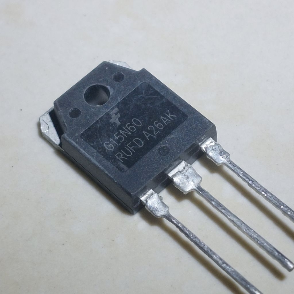 G15N60 To-3p RUFD SGH15N60RUFD IGBT Mesin Bordir Jahit 15A 600V 15N60 Transistor Komponen