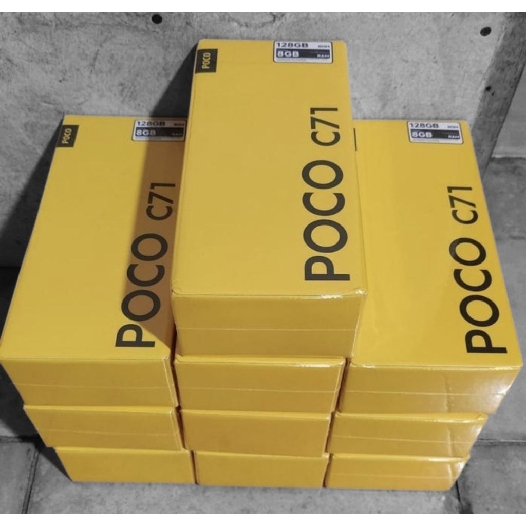 Poco C71 Ram4/128Gb Original & Bergaransi Resmi Poco