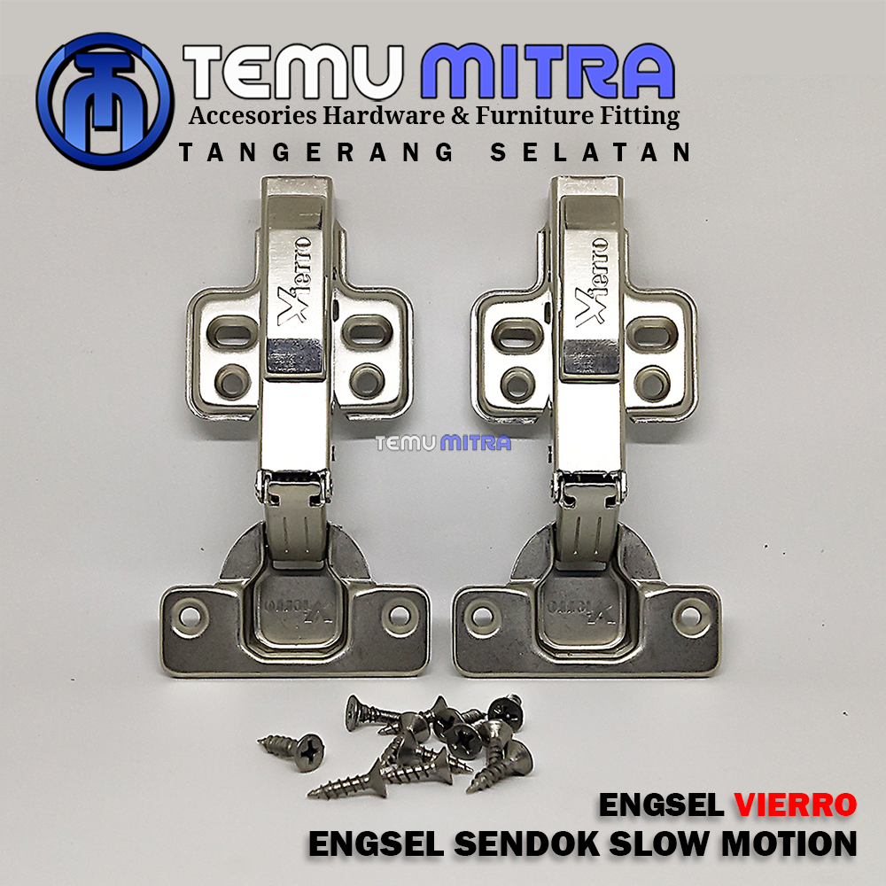 Best Seler Engsel Sendok Slowmotion Hidrolik VIERO, engsel kitchen set, Engsel keren