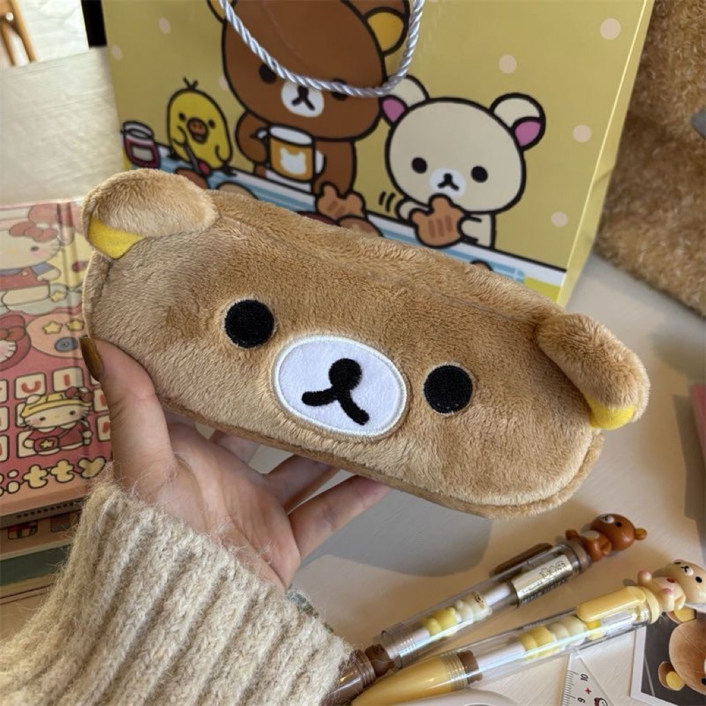 

[PREORDER] Pouch Pensil & Kosmetik Plush – Desain Imut Multifungsi