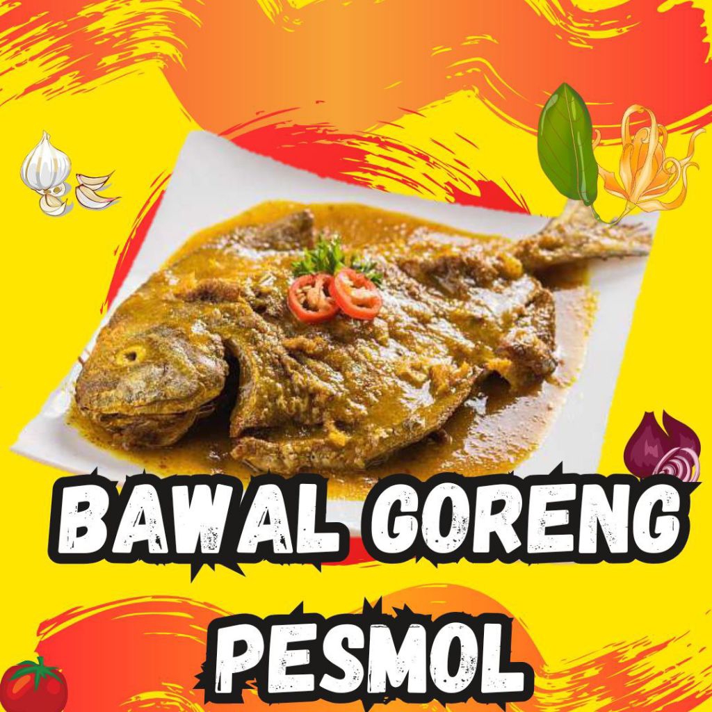 

BAWAL GORENG PESMOL FROZEN