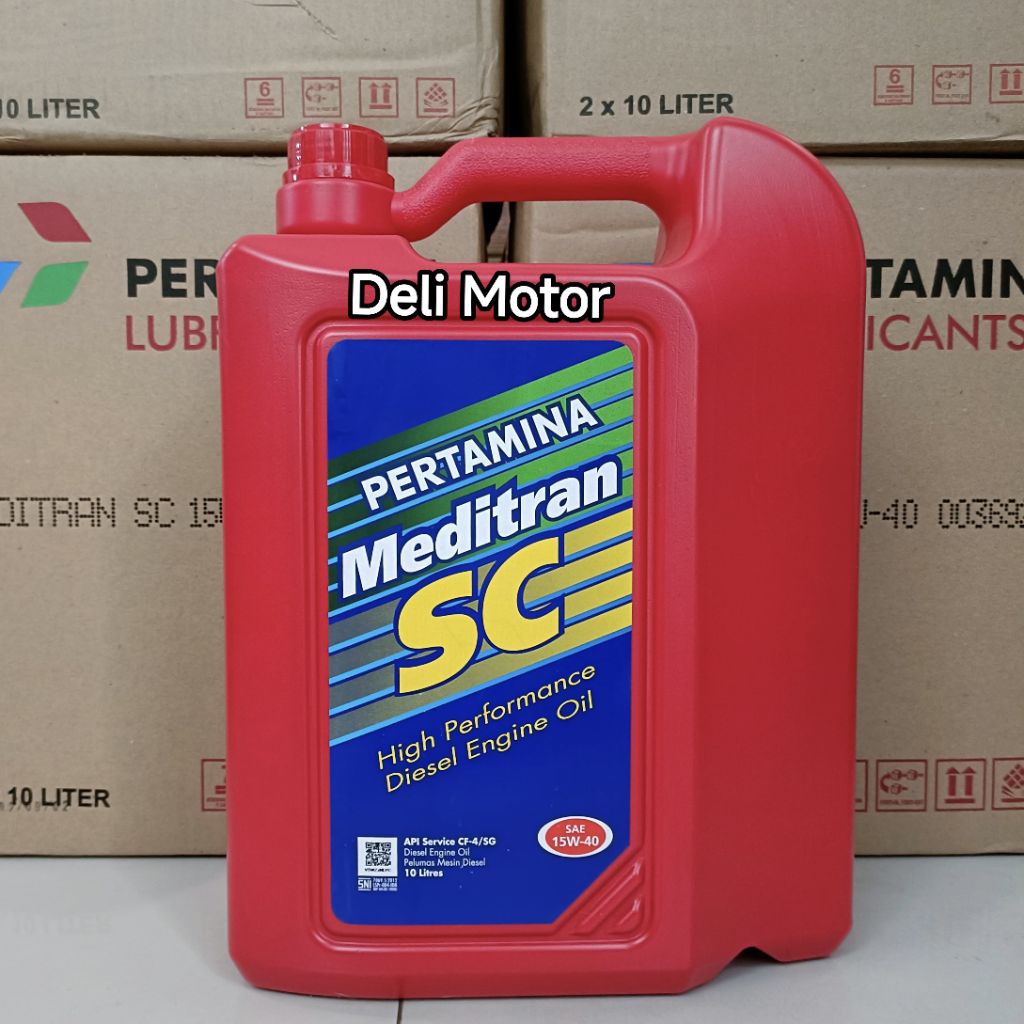 Oli Meditran SC 10Liter 15W-40 Oli Diesel