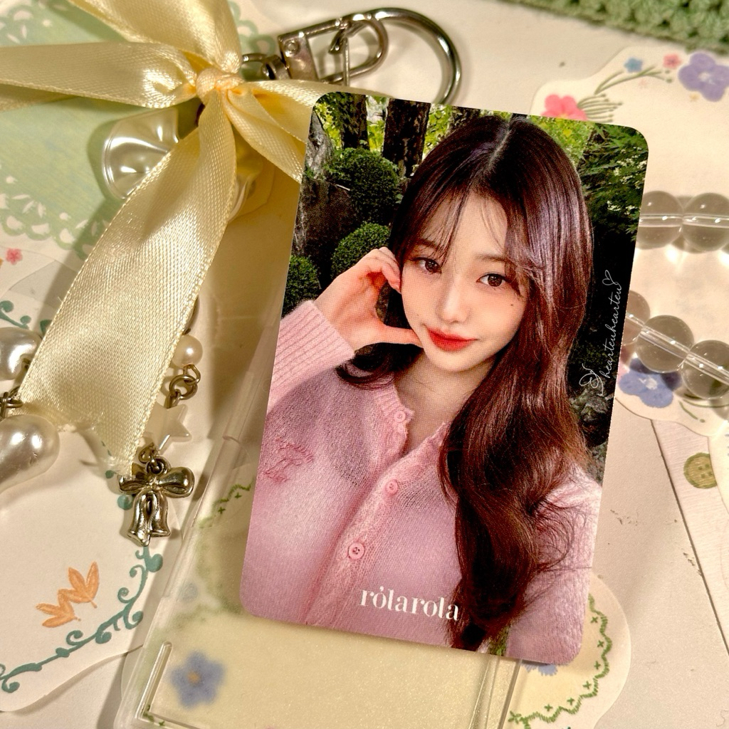hearteuhearteu — [READY STOCK] [OFFICIAL] IVE Jang Wonyoung x Rola-Rola Round 2.0 Official Photocard