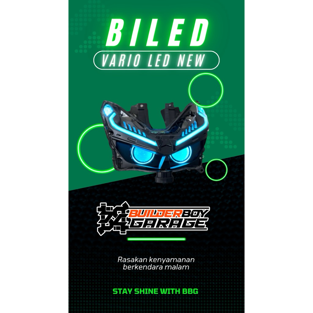 BILED PROJECTOR VARIO LED NEW 125/150 FULL RGB