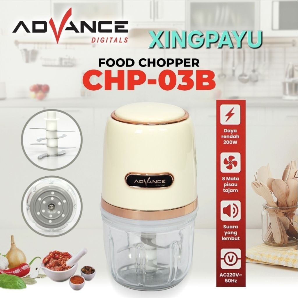 Mini Blender Chopper Advance CHP-03B
