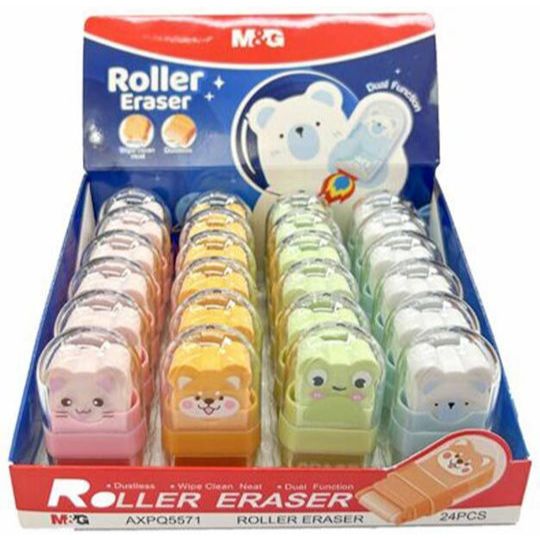 

M&G Roller Eraser Cute Animals AXP963NA - Penghapus karaker hewan lucu