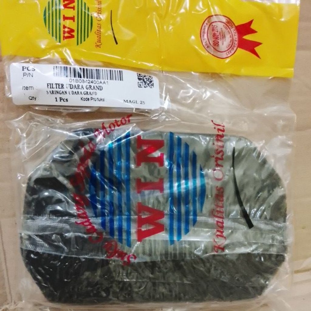 BUSA FILTER UDARA HONDA GRAND,SUPRA X,KUALITAS BAGUS WIN PRODUK.