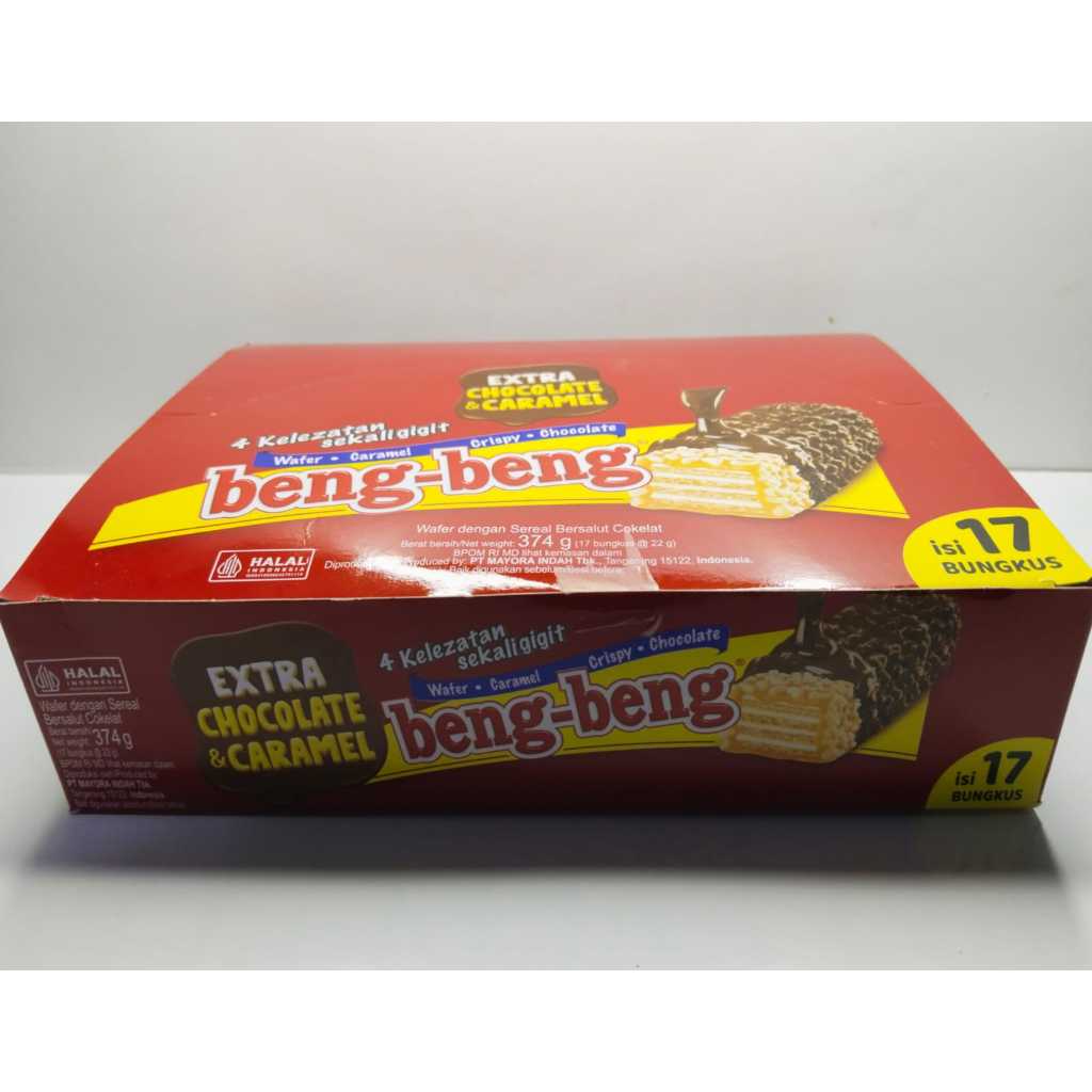

SNACK BENG BENG WAFER COKELAT BOX / BENG BENG 27 GR