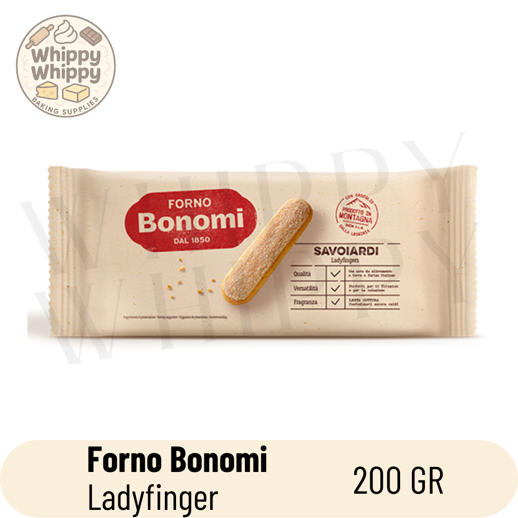 

Forno Bonomi Ladyfinger 200gr / Lady Finger / Tiramisu Ladyfinger