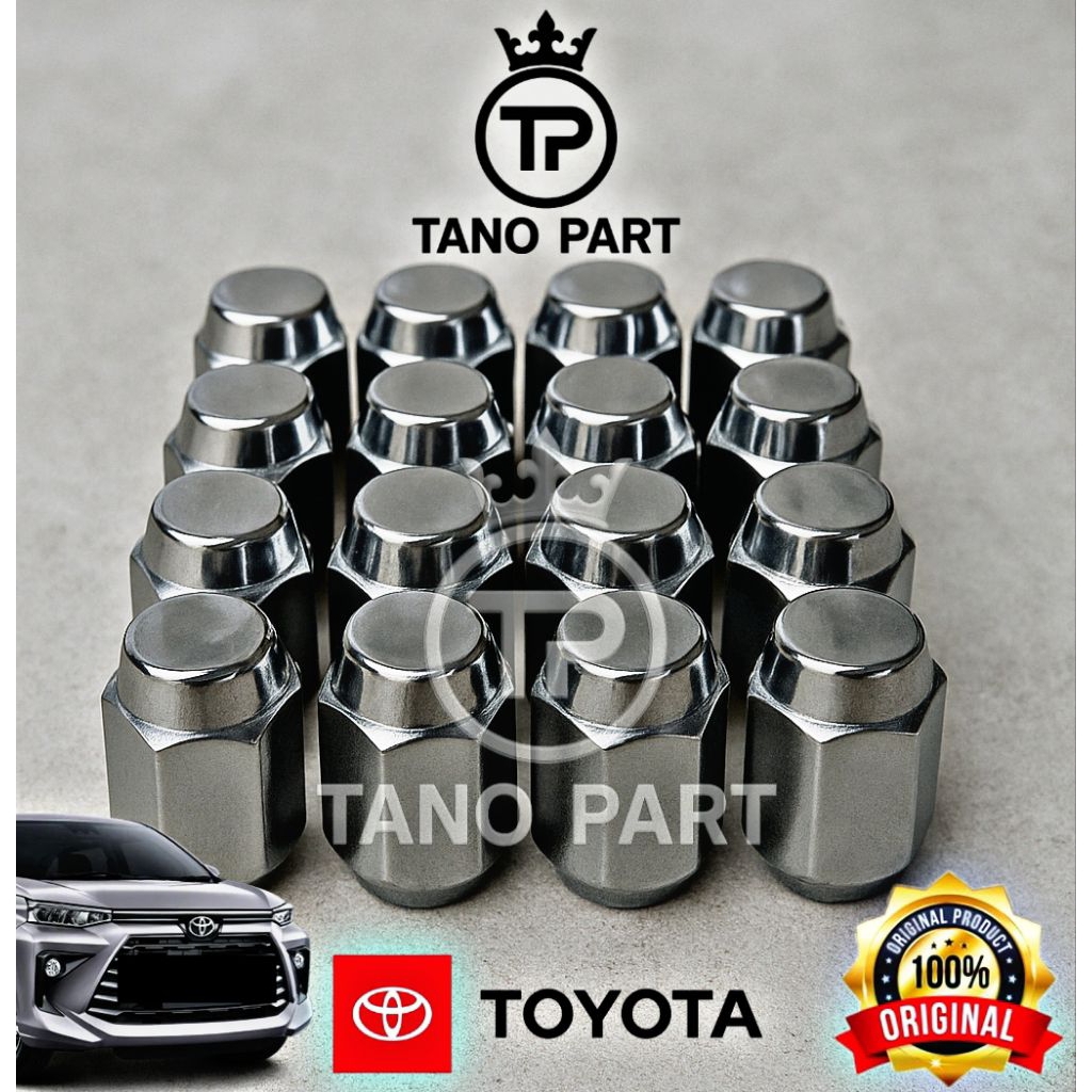 Mur Roda Mobil Racing Baut Lugnut Toyota Avanza Lama 2003-2011