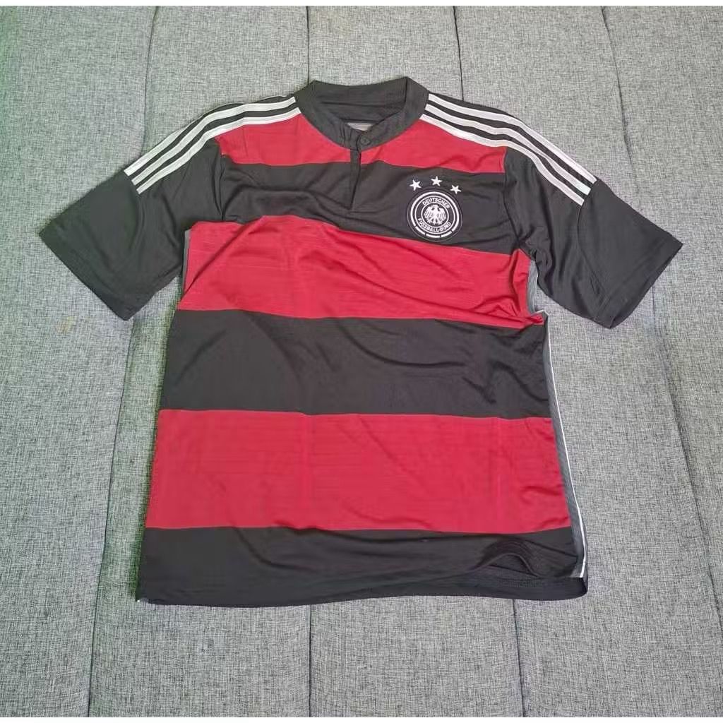 (RETRO) JERSEY RETRO VINTAGE JERMAN AWAY PIALA DUNIA 2014 GRADE AAA CLASSIC