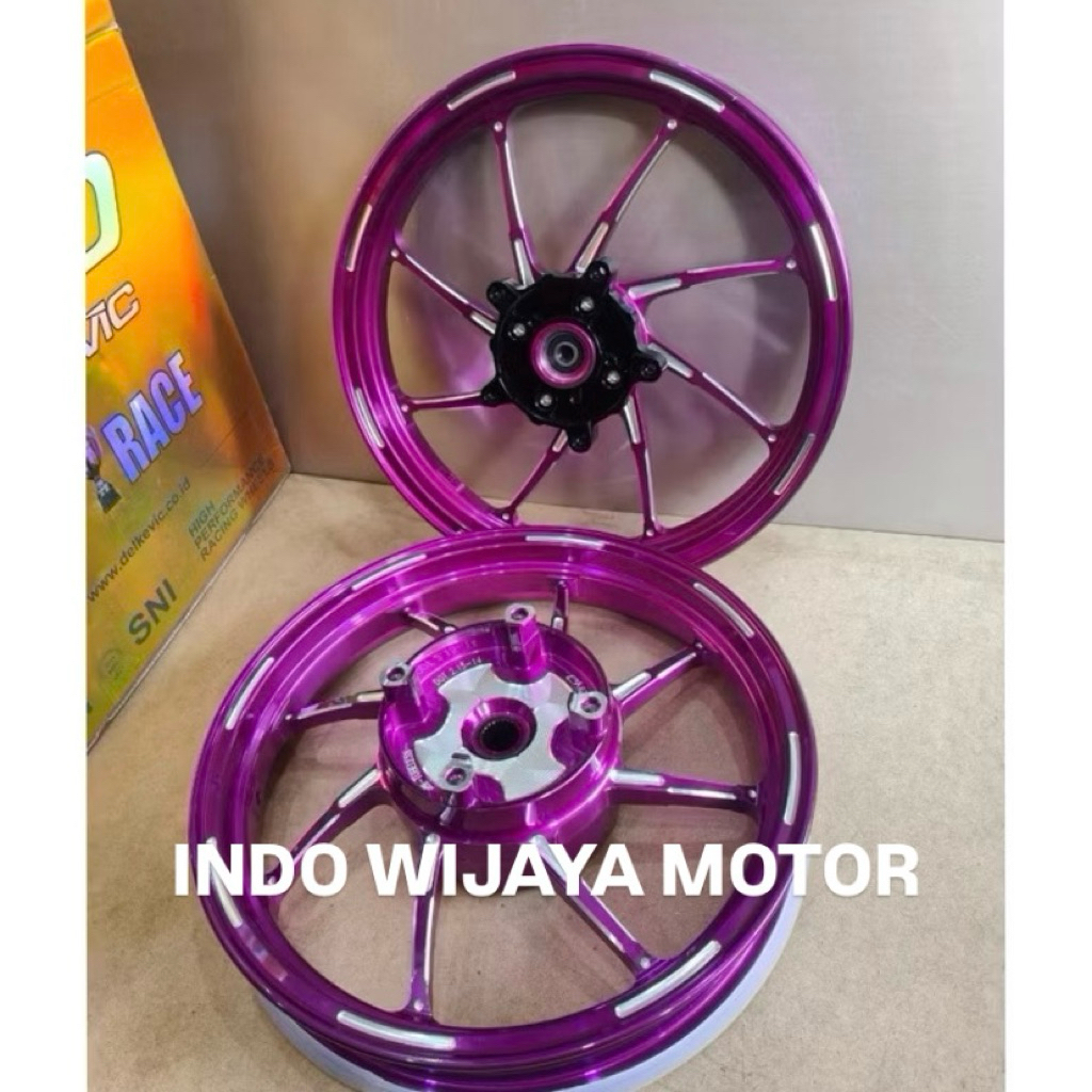 Velg Racing Delkevic M8 VELG PCX 160 ABS CBS  8 Star 185x14 & 215x14 Velg PCX 160 ABS/CBS AK88 Star 