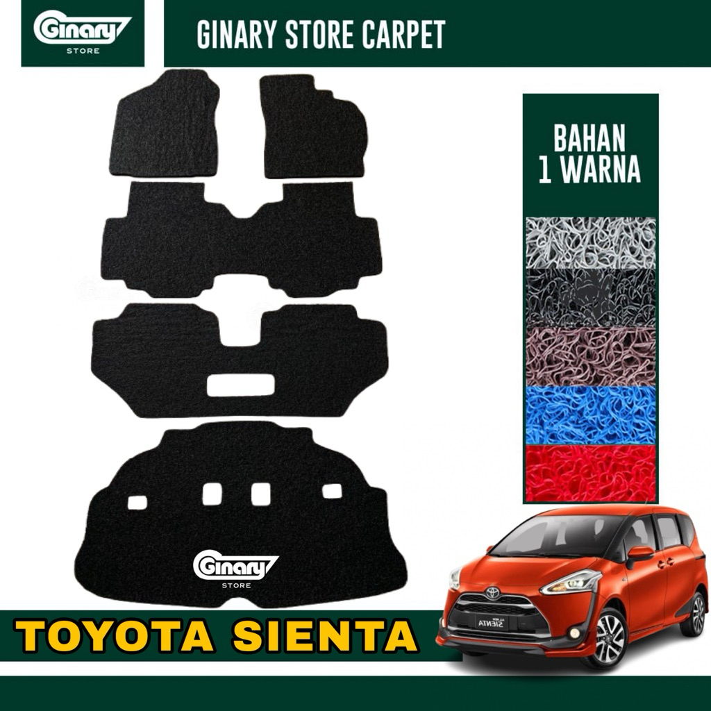 Karpet Mobil Mie TOYOTA SIENTA / Karpet Mie Mobil TOYOTA SIENTA