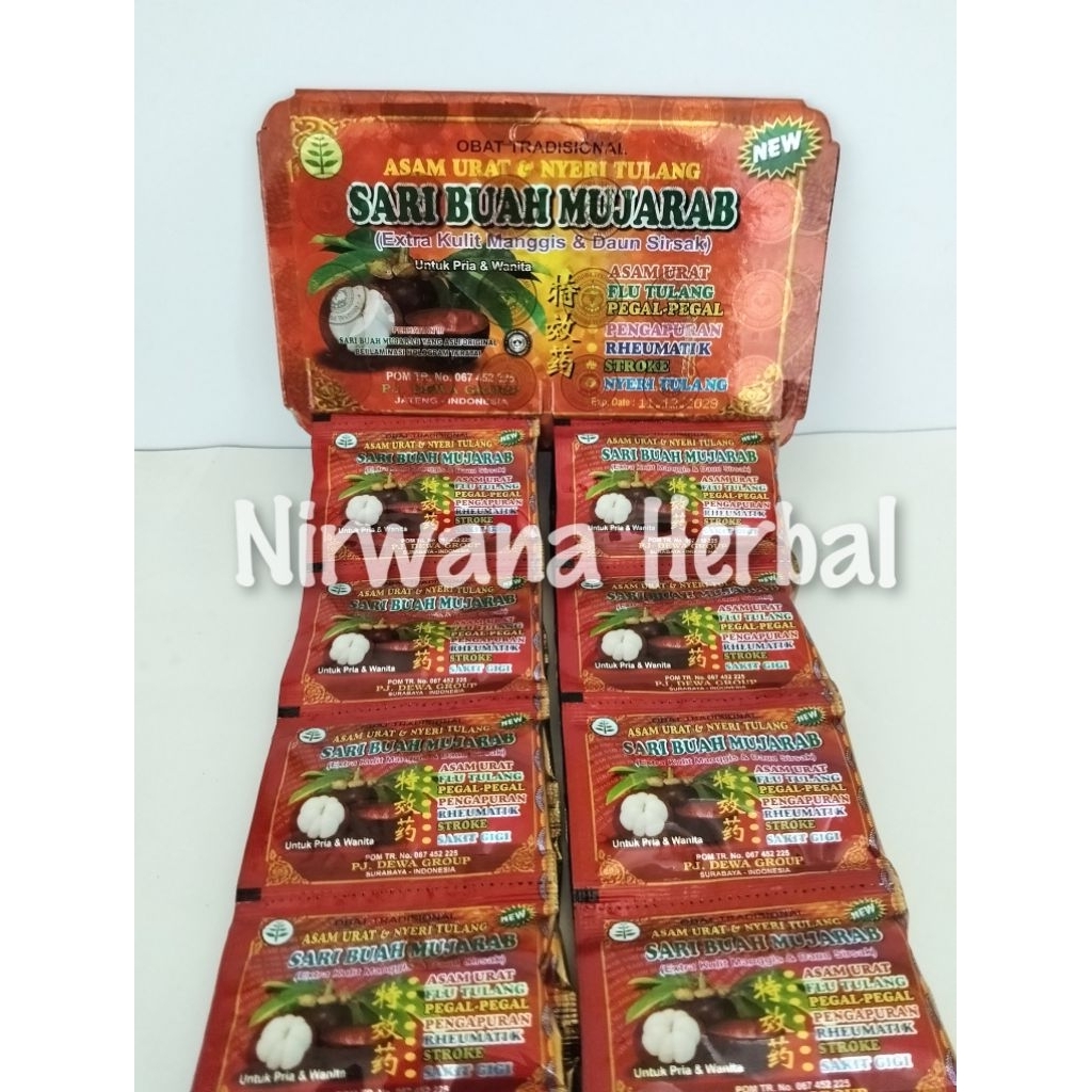 

(COD) Herbal kapsul SARI BUAH MUJARAB Original