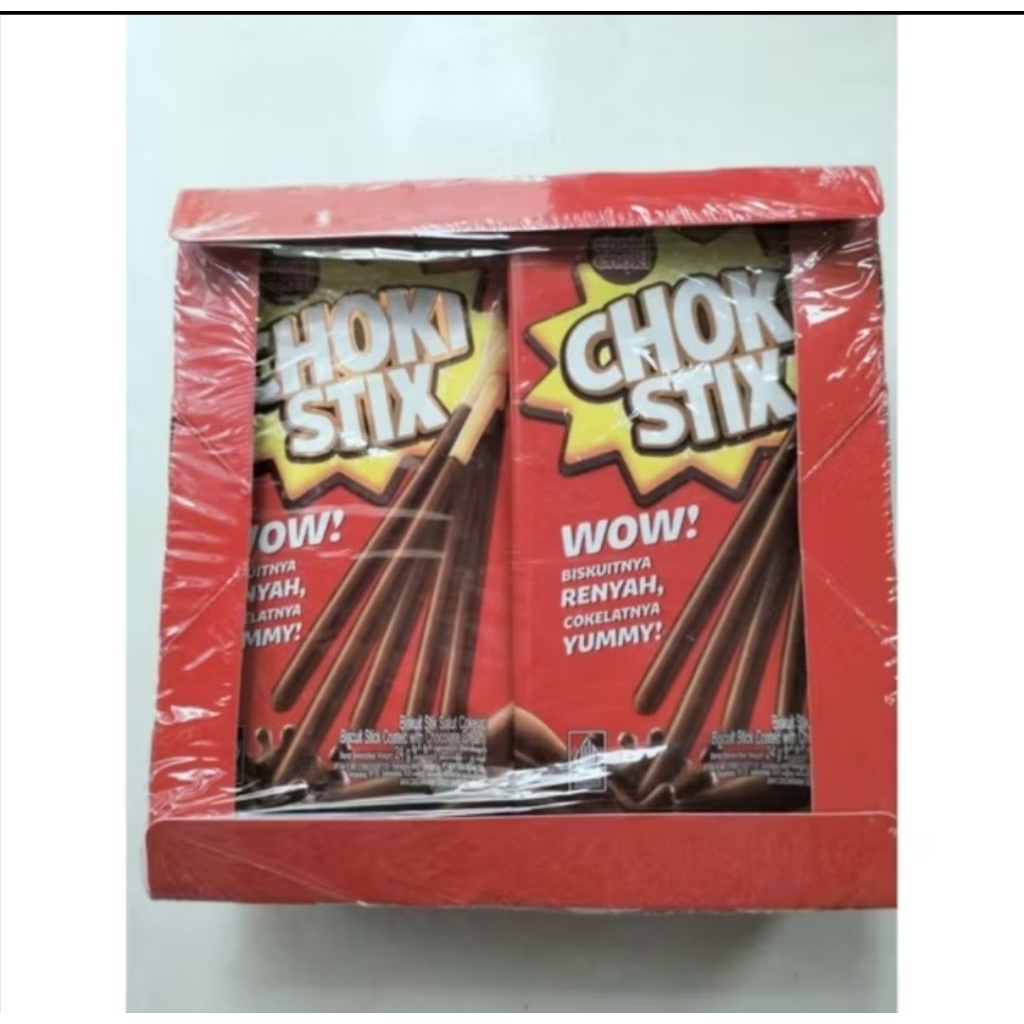 

Choki choki stik box isi 12 pcs x 24 gram