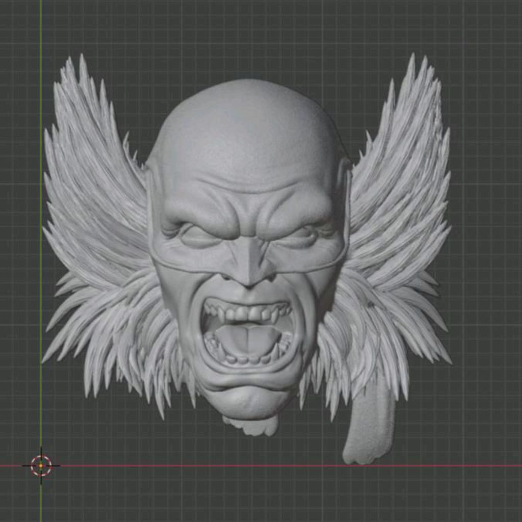 Headsculpt Head HS Feral Wolverine X-Men XMen Marvel Mythic Legions Xesray Mezco Mcfarlane Adam Muff