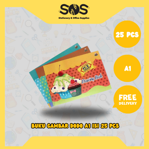 

Buku Gambar Dodo A1 1 Pak (25 pcs)