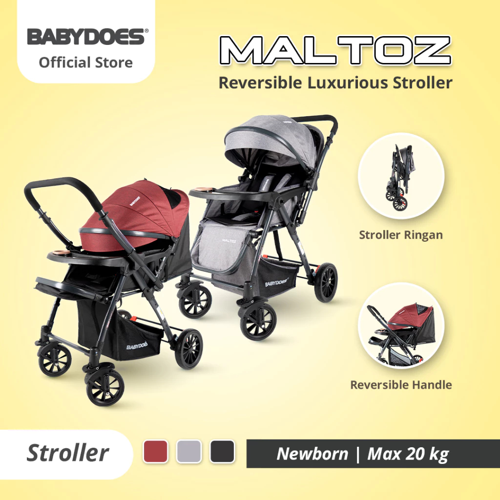 Stroller Baby Does / BabyDoes CH-BL 821 Maltoz Reversible