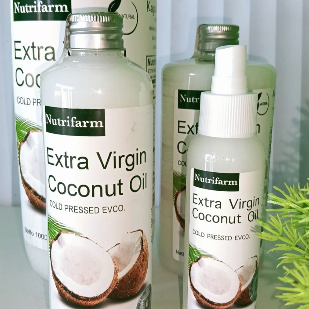

Nutrifarm Extra Virgin Coconut Oil 100ml 250ml 500ml dan 1000ml