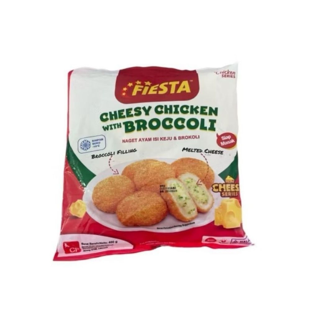 

FIESTA CHEESE CHICKEN WITH BROCOLI 400GR