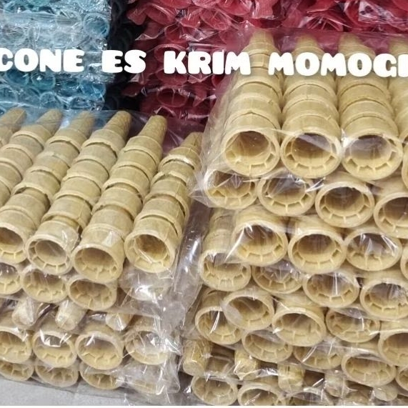 

cone es krim ukuran 4.5 cm